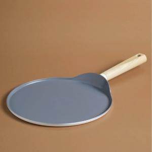 Karaca Swiss Crystal Wood 0 yağ ile Yanmaz Yapışmaz Krep Tava 26 cm