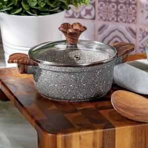 Karaca Dark Silver Biogranit Mini Tencere 12 cm