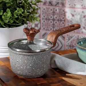 Karaca Dark Silver Biogranit Mini Sos Tenceresi 10 cm